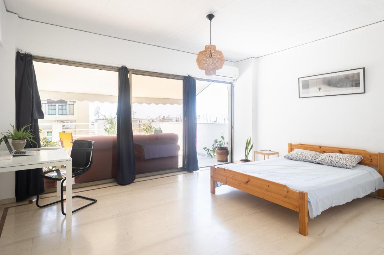 Ferienwohnung 6Th Floor Loft In Exarcheia Athen Exterior foto